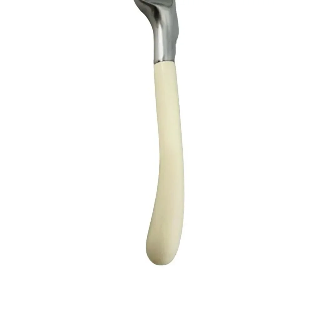 Lauffer Norway Pie Cake Knife White Cream Handle 10.5